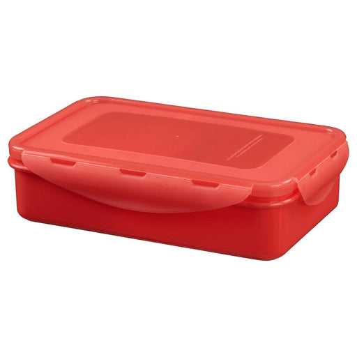 Digital Shoppy IKEA Lunch Box, Red, 20x13x5 cm (7 ¾x5x2") - digitalshoppy.in