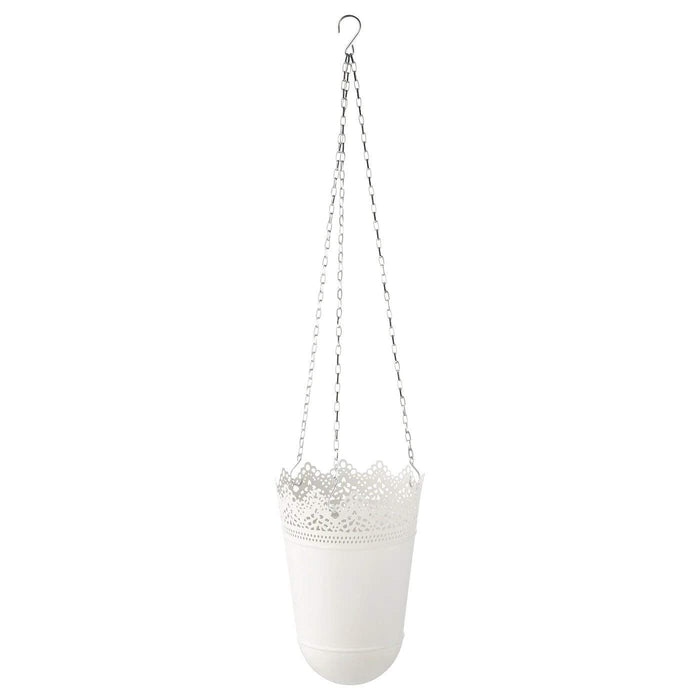 Digital Shoppy IKEA Hanging Planter, in/Outdoor, Off-White, 12 cm - digitalshoppy.in