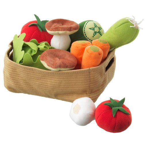 14-piece vegetables set for children from IKEA, featuring colorful and realistic designs, perfect for imaginative play 00515221
