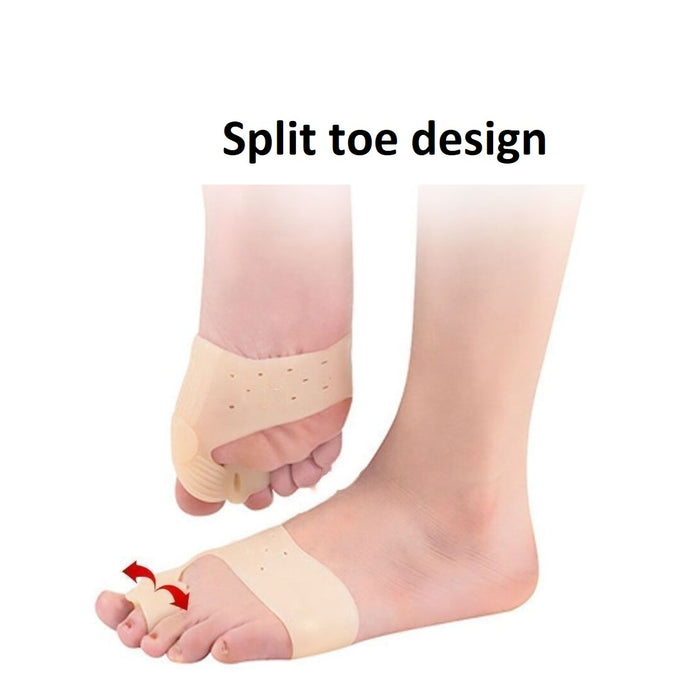 Digital Shoppy Magnetic therapy Silicone Gel Toes Separator Bunion Bone Ectropion Adjuster Toes Outer Foot Care Hallux Valgus Corrector Unisex pressure magnetic women men digital shoppy X001NT1EQ9