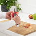 Digital Shoppy IKEA 3-Piece Knife Set, Light Grey, White chef chopping high quality handle stainless steel 90257623