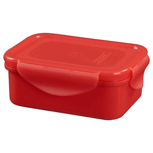 UTBJUDA stackable lunch box for dry food, light grey-beige - IKEA