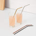 Digital Shoppy IKEA Straws and Cleaning Brush - Pack of 4 Straws and 1 Cleaning Brush - digitalshoppy.in