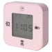 An alarm clock with a temperature display and indoor thermometer 20384827