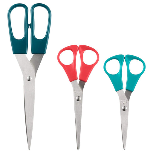 Digital Shoppy IKEA Home and Kitchen Multi-Purpose Utility Stainless Steel Scissors Set of 3 online low price kitchen grip meat vegetables herb 00516329