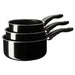 IKEA black saucepan set: the perfect kitchen essential for efficient and effortless cooking 40142026 