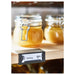 Digital Shoppy IKEA Jar with Lid, Clear Glass, 13 cl (4 oz), 3 Pack - digitalshoppy.in