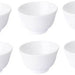  IKEA 6-Piece  Bowls, White (Rice Bowl, white, 11 cm) price online ceramic bowls stoneware bowl rounded side  with lids digital shoppy 70429946