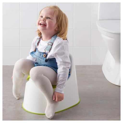 Digital Shoppy IKEA Children's Potty - White Green - digitalshoppy.in