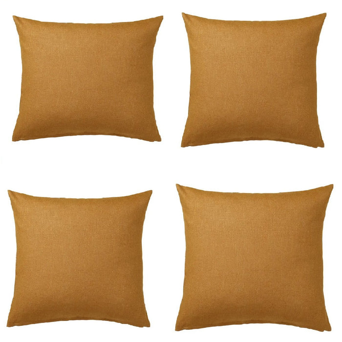 Digital Shoppy IKEA Cushion cover, dark golden-brown, 50x50 cm (20x20 ") 60456544 indoor outdoor sofa zipper pillow