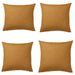 Digital Shoppy IKEA Cushion cover, dark golden-brown, 50x50 cm (20x20 ") 60456544 indoor outdoor sofa zipper pillow