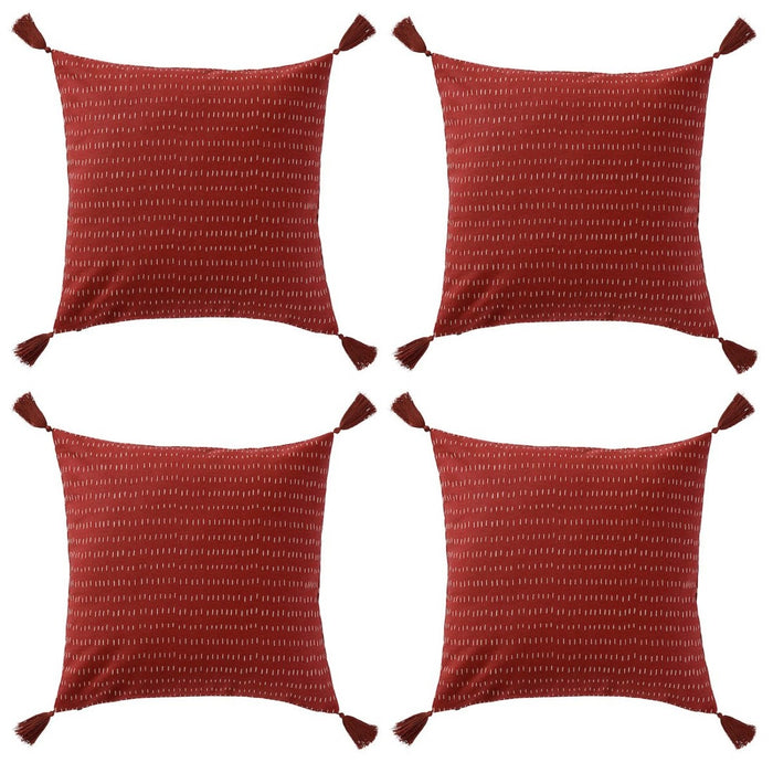 Digital Shoppy IKEA Cushion Cover, red Tassel, 50x50 cm -buy Removable, Decorative, Cushion, Pillow, Room decor, Protection, Colors, Patterns, Designs, Easy to clean or replace-60541707