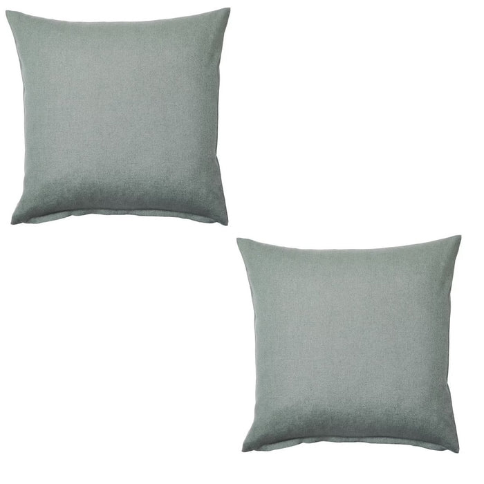A photo of an Ikea cushion cover is made of ramie, a hard-wearing natural material with a slightly irregular texture-10432678