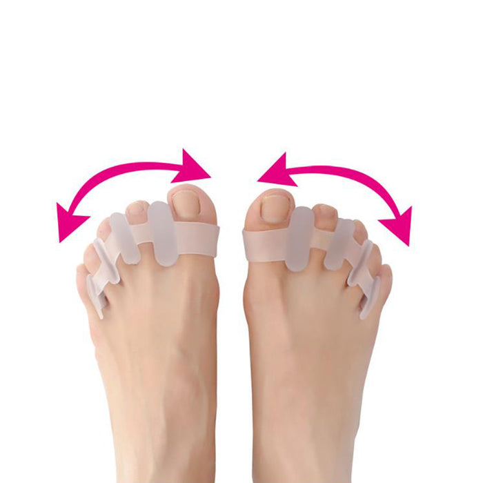Digital Shoppy 1pair Feet Care Tool Toe Separator Overlapping Toes Rehabilitation Treatment Hallux Valgus Braces Foot Bone Orthotic Device--FREE SHIPPING - digitalshoppy.in