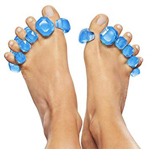 Digital Shoppy  2pcs Gel Toe Stretcher & Toe Separator for Fighting Bunions, Hammer Toes Toe nail Correctors Hallux Valgus Correction S/M/L