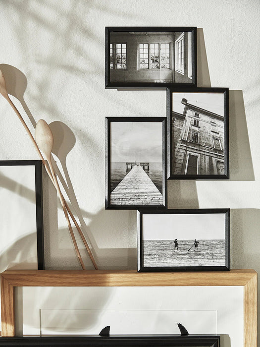 A simple and understated photo frame with a natural wood finish, perfect for a more minimalist look 30429769