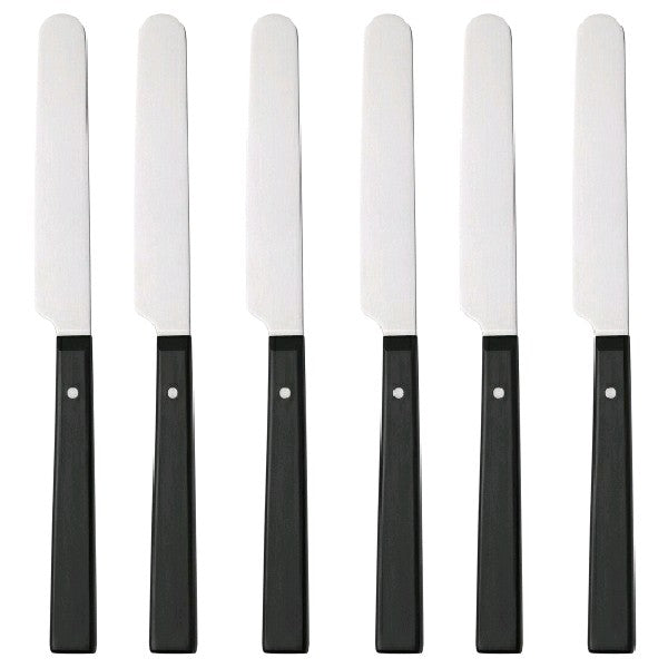 IKEA MOGEN/BUBBLOR Kitchen Knife Set, 6 Pack