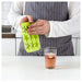 An image of the flexible and easy-to-release design of IKEA's ice cube tray, making it a convenient tool for everyday use